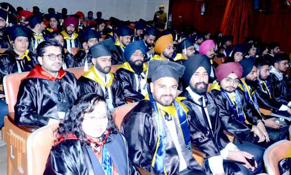 Students from different colleges graces in the 4th Convocation on Marh 06, 2024 for recieve their degree